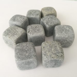Камни для виски из талькохлорита (стеатита) - 9 шт.