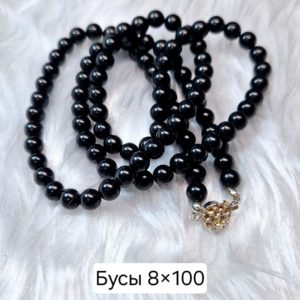 Бусы из шунгита 8 на 100