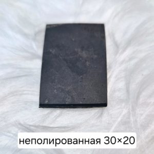 Пластина на телефон прямоугольная 20х30 мм неполированная