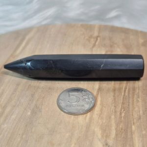 Карандаш из шунгита восьмигранный для массажа